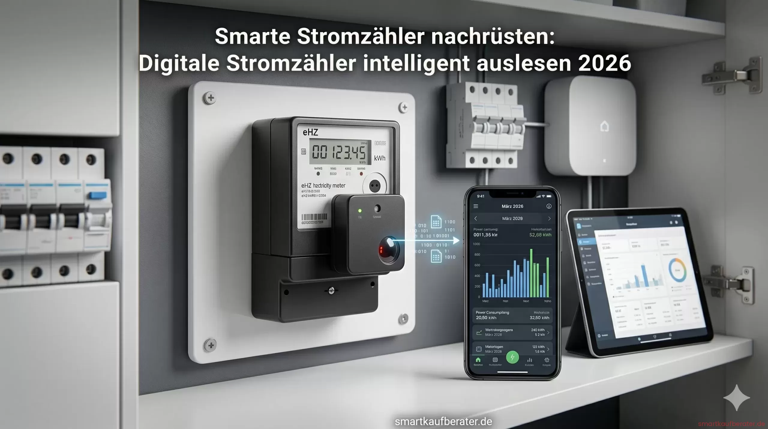 Smarte Stromzähler nachrüsten: Digitale Stromzähler intelligent auslesen 2026 2 Smarte Stromzähler
