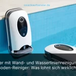 Poolroboter mit Wand- und Wasserlinienreinigung