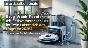 Saug-Wisch-Roboter mit Festwasseranschluss im Test: Lohnt sich das Upgrade 2026?