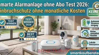 Smarte Alarmanlage ohne Abo Test 2026