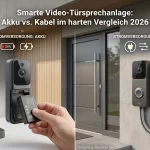 Smarte Video-Türsprechanlage