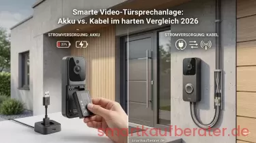 Smarte Video-Türsprechanlage: Akku vs. Kabel im harten Vergleich 2026