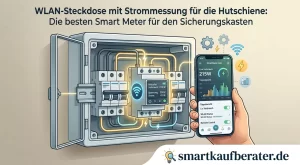 WLAN-Steckdose mit Strommessung für die Hutschiene: Die besten Smart Meter für den Sicherungskasten