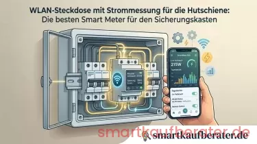 WLAN-Steckdose mit Strommessung für die Hutschiene: Die besten Smart Meter für den Sicherungskasten