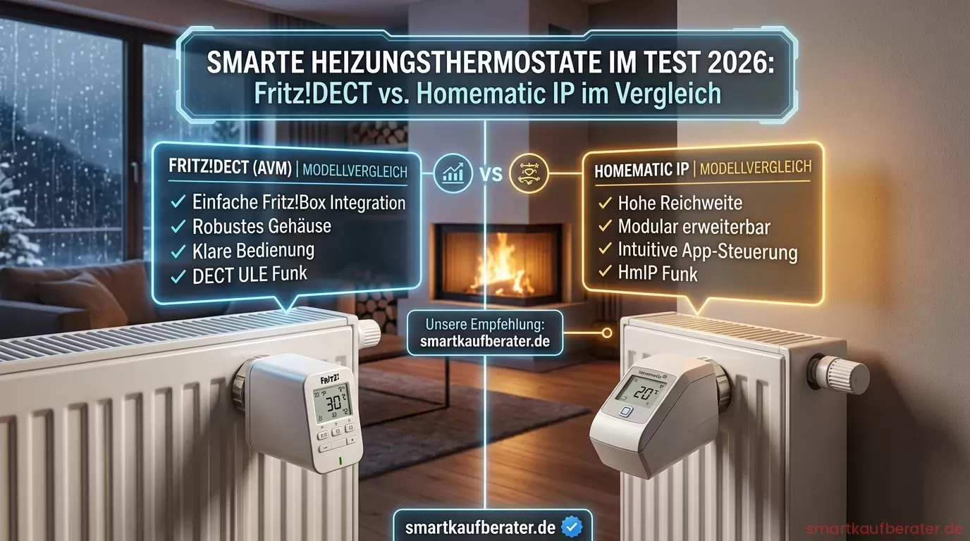 Smarte Heizungsthermostate im Test 2026: Fritz!DECT vs. Homematic IP im Vergleich 4 Elektronisches Heizkoerperthermostat Montage und Heizkostenersparnis Vergleich