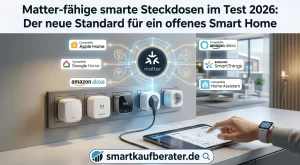 Matter-fähige smarte Steckdosen im Test 2026: Der neue Standard für ein offenes Smart Home