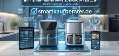 Smarte Airfryer mit App-Steuerung im Test 2026: Philips vs. Cosori im Vergleich