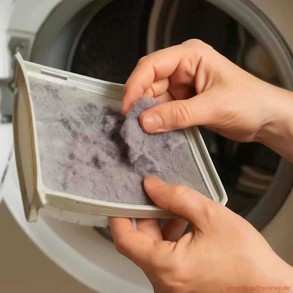 Bosch Flusensieb reinigen Schritt für Schritt Reinigung des Flusensiebs bei einem Bosch Trockner