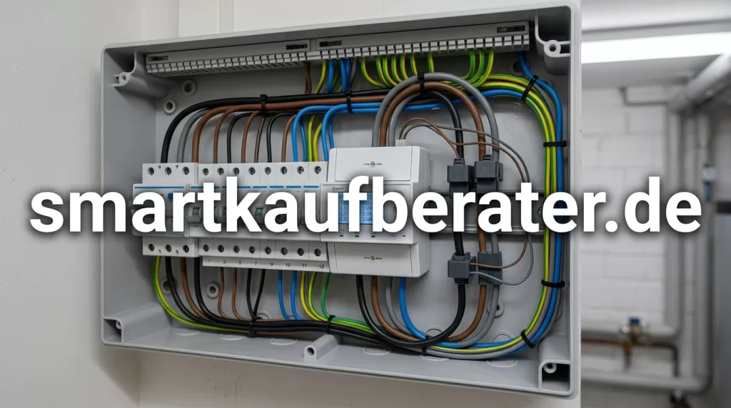 Shelly Pro 3EM Balkonkraftwerk 2026: Nulleinspeisung & Anleitung 1 Electrical fuse box smart meter 202608011659
