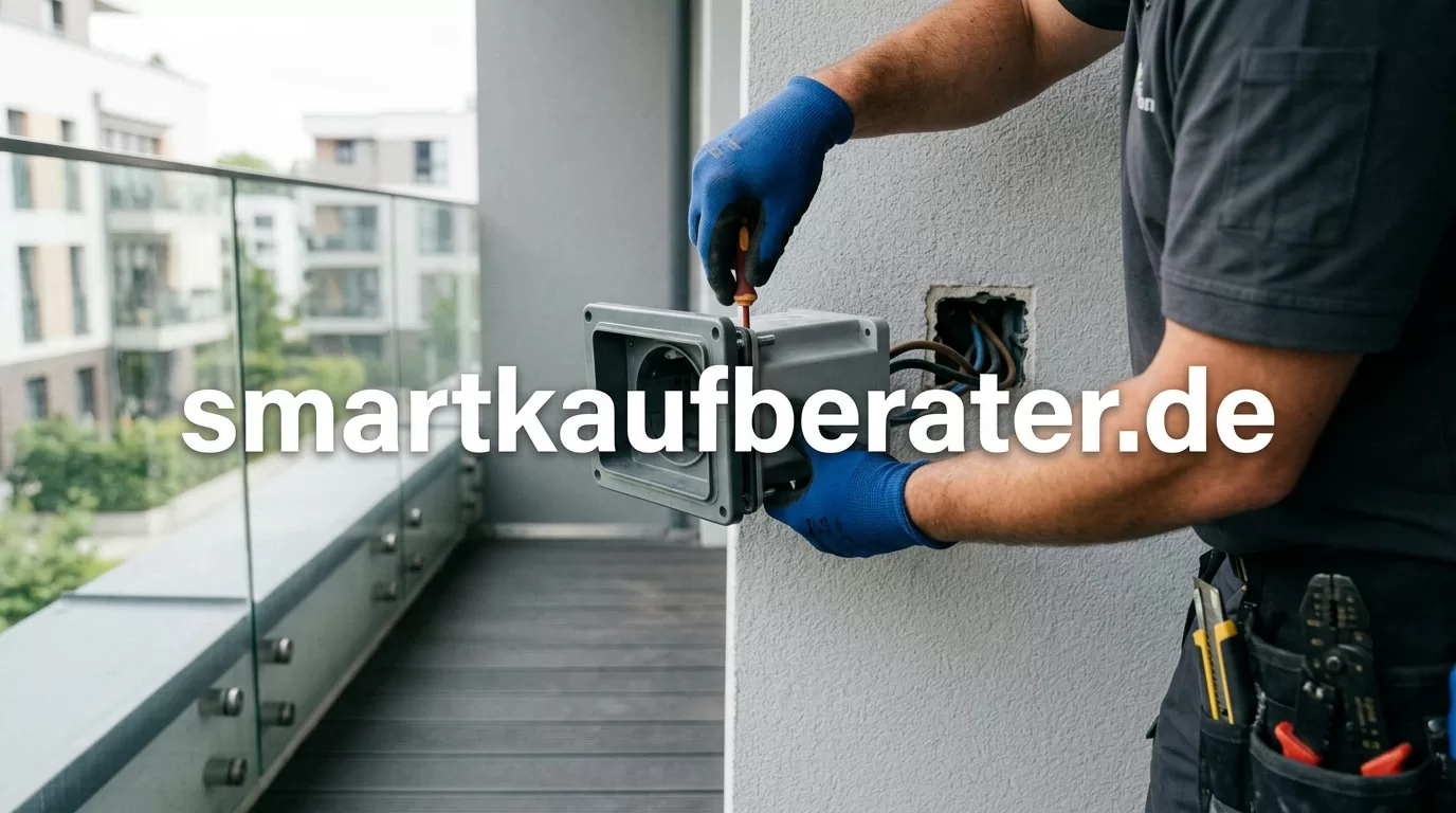 Schuko Stecker vs Wieland Steckdose Balkonkraftwerk 2026 Test 4 Wieland Steckdose Installation Elektriker Unterputz Dosis