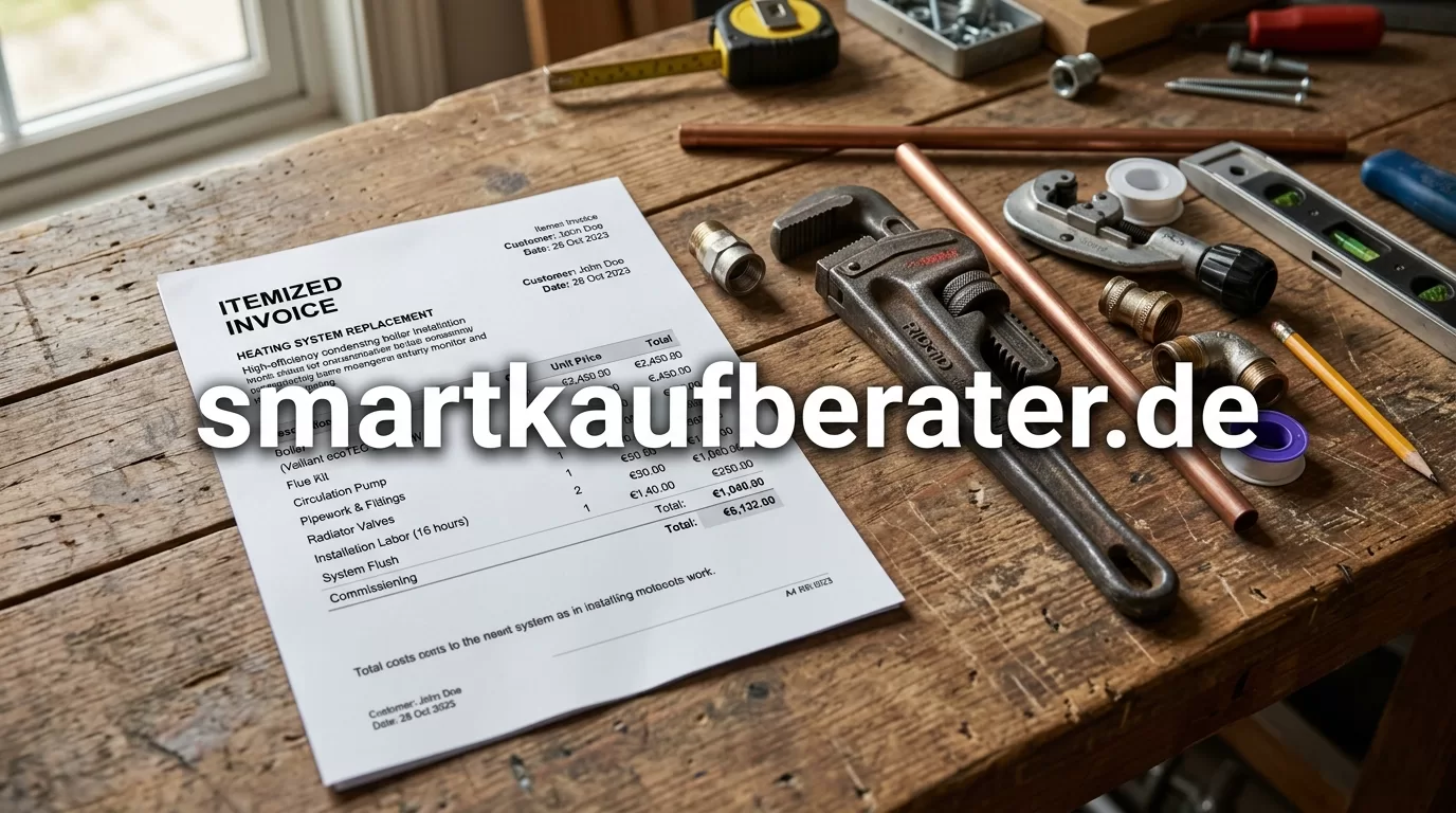 Heizungstausch Kostenbeispiel Altbau Handwerker Preise
