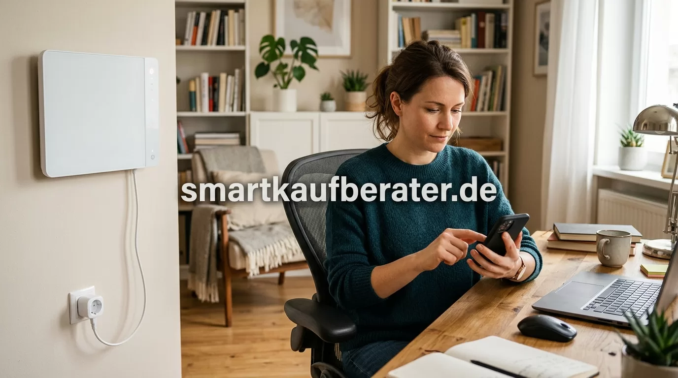 Stromverbrauch Infrarotheizung berechnen: Kosten & Formel 5 Infrarotheizung als Zusatzheizung Ersparnis Smarte Steckdose
