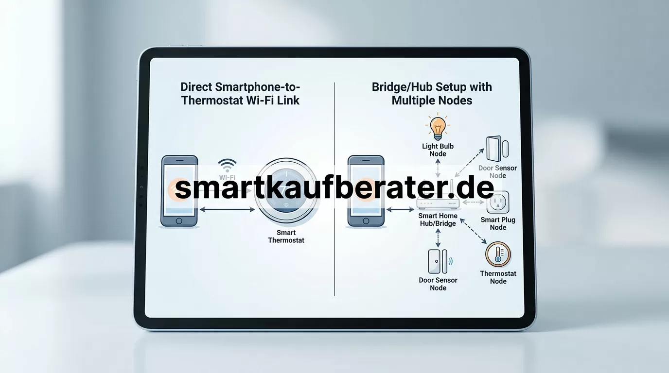 WLAN Heizkoerperthermostat Direktverbindung vs Zigbee Bridge