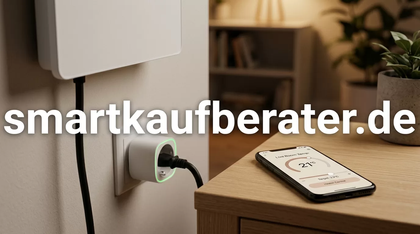 Smarte Steckdose mit Thermostat für Infrarotheizung: Test 2 Smarte Steckdose mit Thermostat Infrarotheizung App Temperatursteuerung