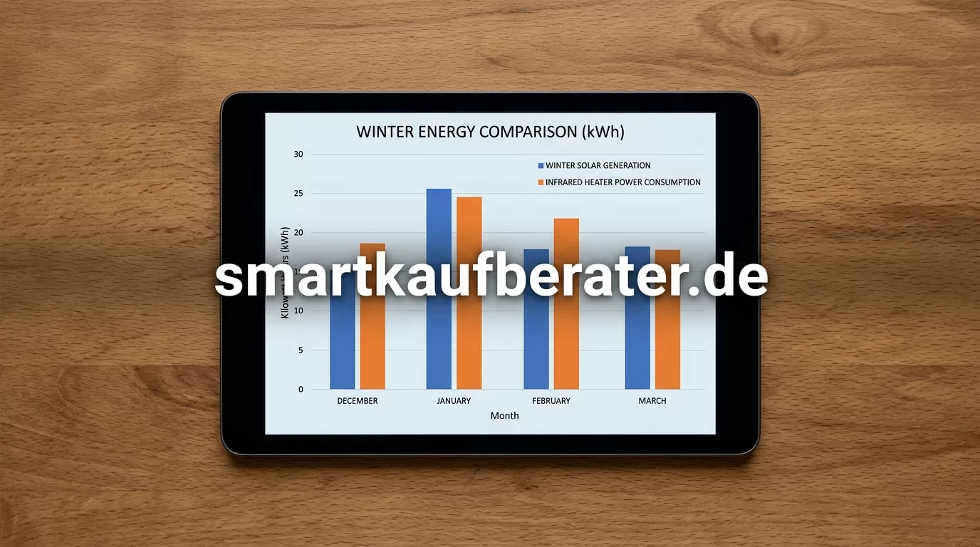 Infrarotheizung mit Balkonkraftwerk betreiben: Winter-Tipps 3 Infrarotheizung Balkonkraftwerk Winter Ertrag Watt Rechner