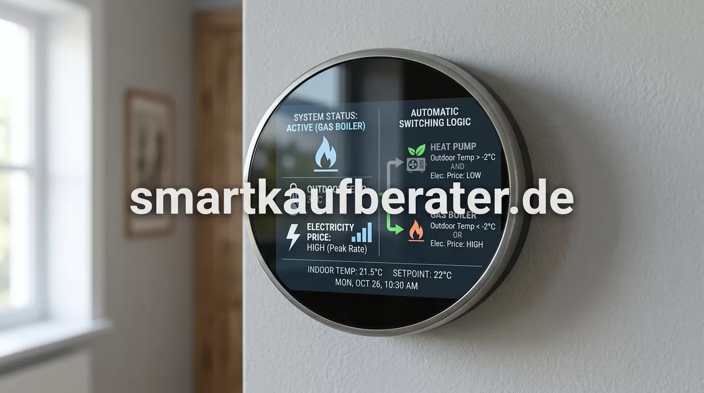 Smarte Steuerung Hybridheizung Bivalenzpunkt Temperatur