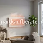 White infrared heater in living 202608012025